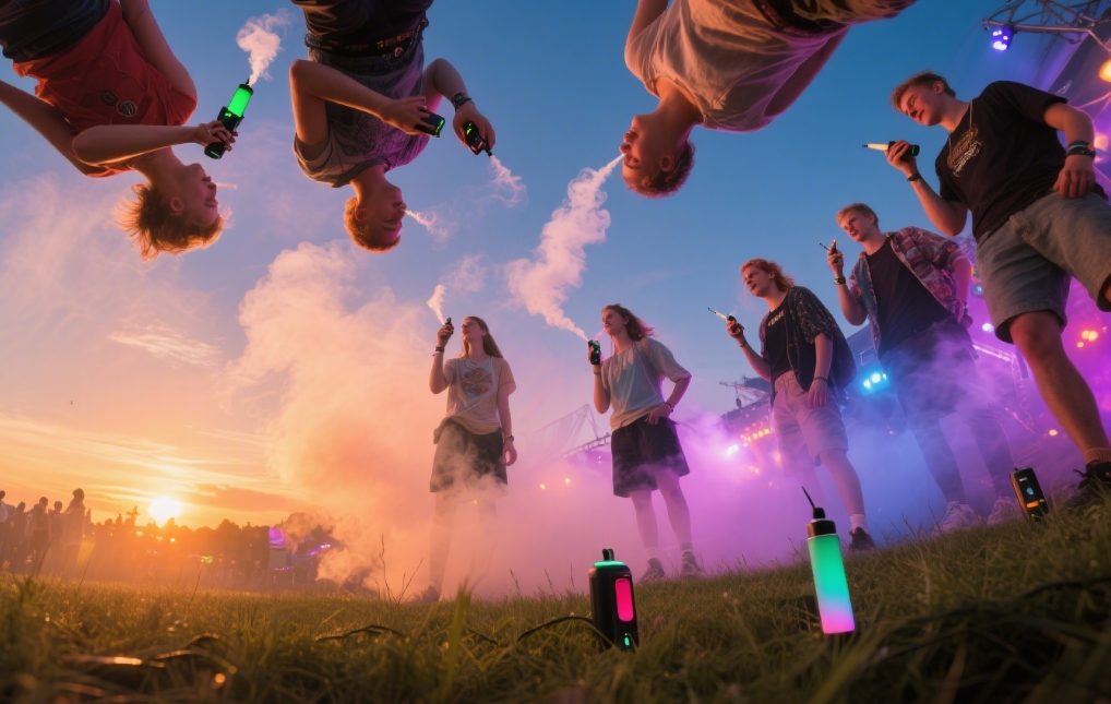 Vaping ja vabaduse vibe: Kuidas e-sigaretid loovad sotsiaalseid elamusi vabaõhumuusikafestivalidel