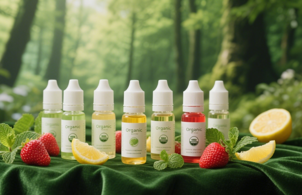 Orgaanilised e-sigareti vedelikud: Looduslik maitse ja roheline valik