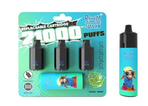 RandM Sunax 21000 Puffs Vape – lahe piparmünt: Eesti veipijate 2025. aasta lemmikvalik